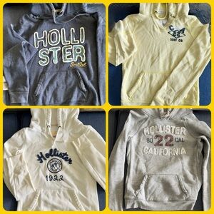 4 Hollister Hoodies, GUC